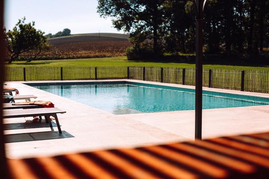 הוילה Marzens L'Heritier, Maison Climatisee, 12Pers Avec Piscine מראה חיצוני תמונה