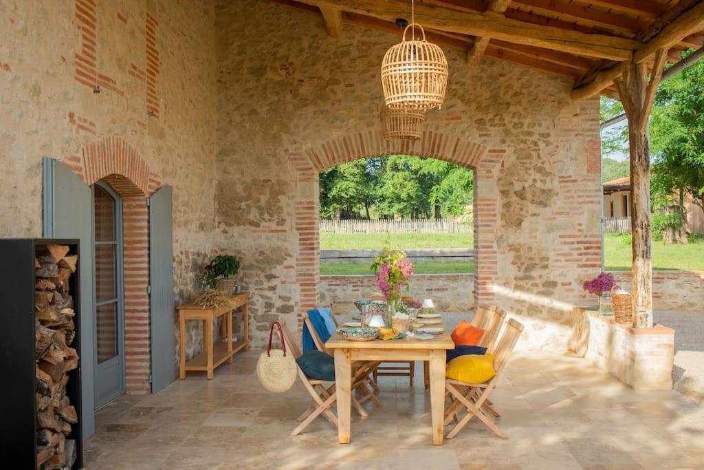 הוילה Marzens L'Heritier, Maison Climatisee, 12Pers Avec Piscine מראה חיצוני תמונה