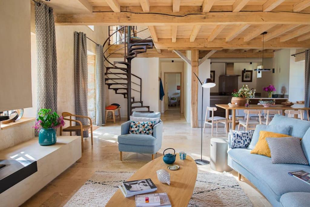 הוילה Marzens L'Heritier, Maison Climatisee, 12Pers Avec Piscine מראה חיצוני תמונה