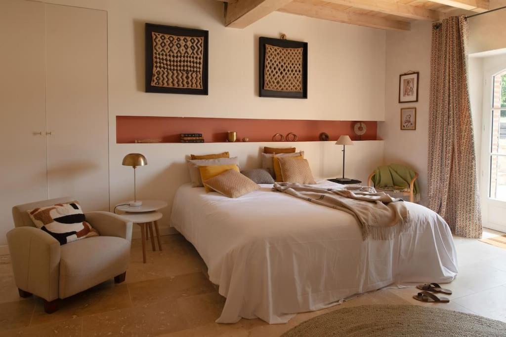 הוילה Marzens L'Heritier, Maison Climatisee, 12Pers Avec Piscine מראה חיצוני תמונה